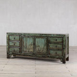 Oriental Cabinet - 6 Drawers + 2 Doors