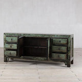 Oriental Cabinet - 6 Drawers + 2 Doors