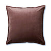 Mira Velvet Cushion 50cm Mocha