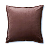 Mira Velvet Cushion 50cm Mocha