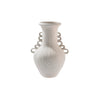 25X35CM MAYA CERAMIC VASE - WHITE