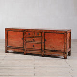 Oriental Cabinet - 4 Drawers + 2 Doors