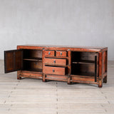 Oriental Cabinet - 4 Drawers + 2 Doors