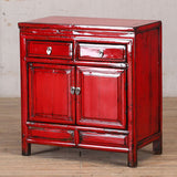 Oriental Cabinet - 2 Drawers + 2 Doors