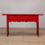 Oriental Table with Drawers