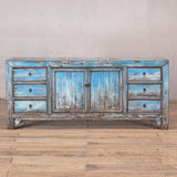 Oriental Cabinet - 6 Drawers + 2 Doors