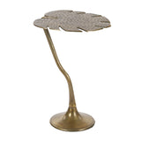 Heredia Metal Side Table 41x41x58cm Gld#