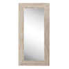 Luca Wood Rect Mirror 90x180cm Natural#