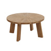 Hume Elm Wood Coffee Table 80x40cm Nat