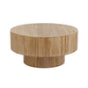 Eden Elm Wood Coffee Table 80x40cm Nat