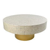 Dorado Inlay Coffee Table (Taupe)