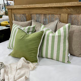 Stripe Cushion Sage