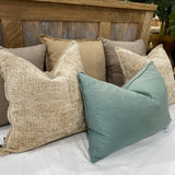 Perri Chenille Cushion Oatmeal