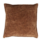 Perri Chenille Cushion Brown