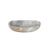Hadley Resin Bowl 14.5x19.5x5cm Steel