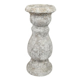 Pompei Cer Candleholder 16.5x33.5cm Whit