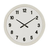 Corindi Wood Clock 60cm White