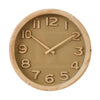 Cedric Wood Clock 32.5cm Natural/Olive