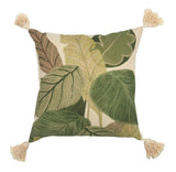 Elma Cotton Cushion 50x50cm Green#