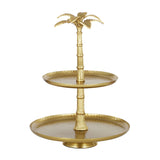 Kona Metal 2-Tier Serve Stand 28x38cm Gd