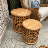 MALIBU Side Table S/2