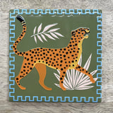 Jungle Ceramic Coaster 10cm 6 Asst CDU