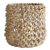 ABACA ROUND BASKET KNITTED WEAVE