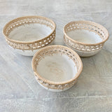 JALA Wood & Rattan Bowl S