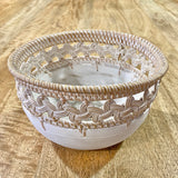 JALA Wood & Rattan Bowl S