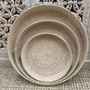 Round Rattan Tray 50cm