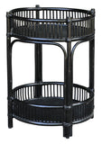 CAYMAN Round Rattan Rack