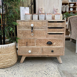 CARVED CHEST OF DRAWERS