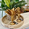 Candle Holder Travellers Palm 26cm