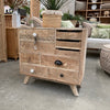 CARVED CHEST OF DRAWERS